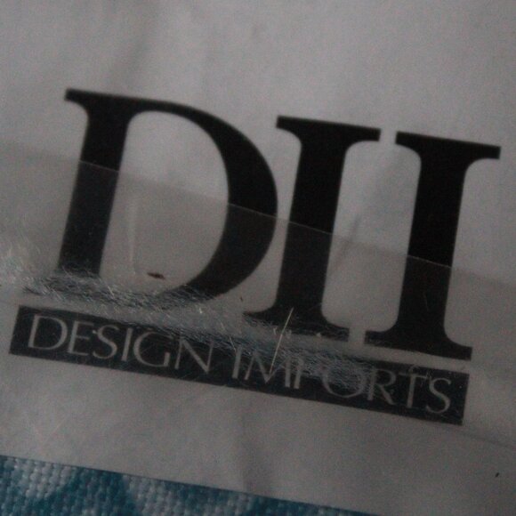 Design Imports Set of 6 Watercolor Paisley Print Outdoor Napkins - Picture 4 of 6